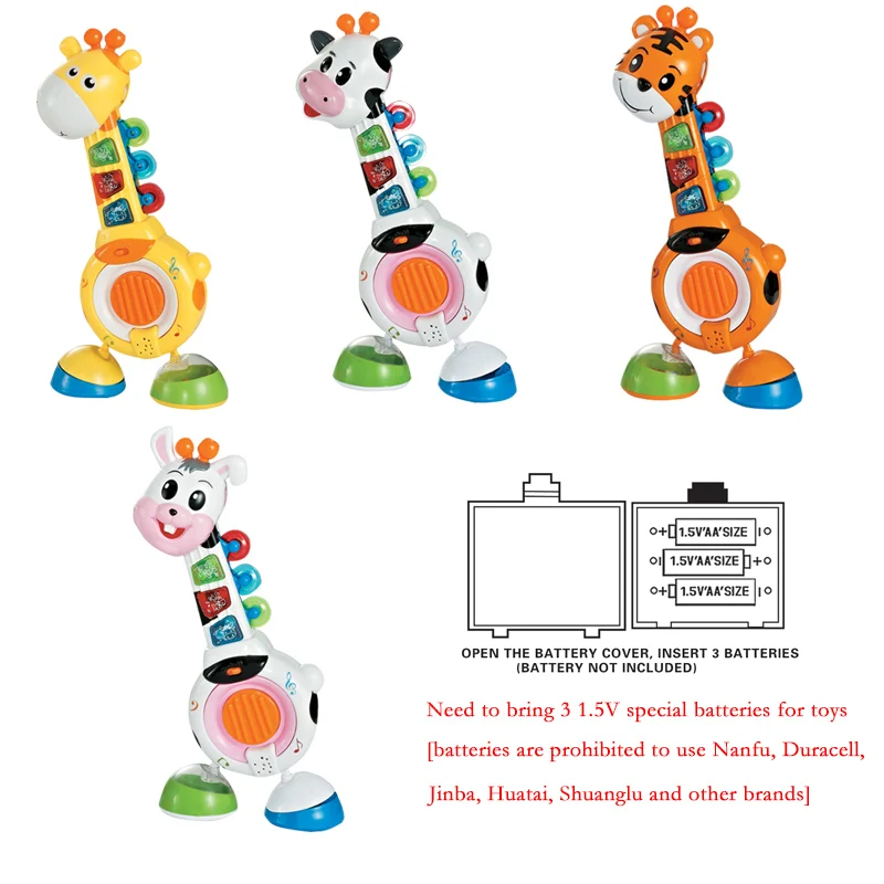 Hot selling educational plastic music electric early education toys for children