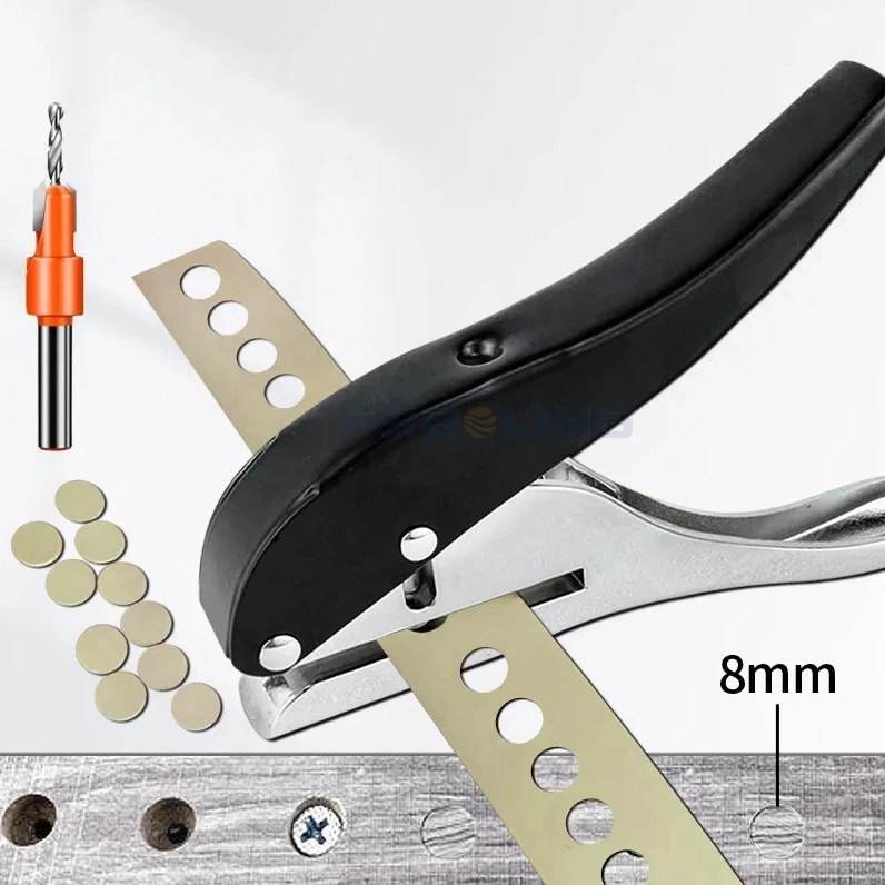 China manufacturer edge strip hole punch pliers single round hole punch