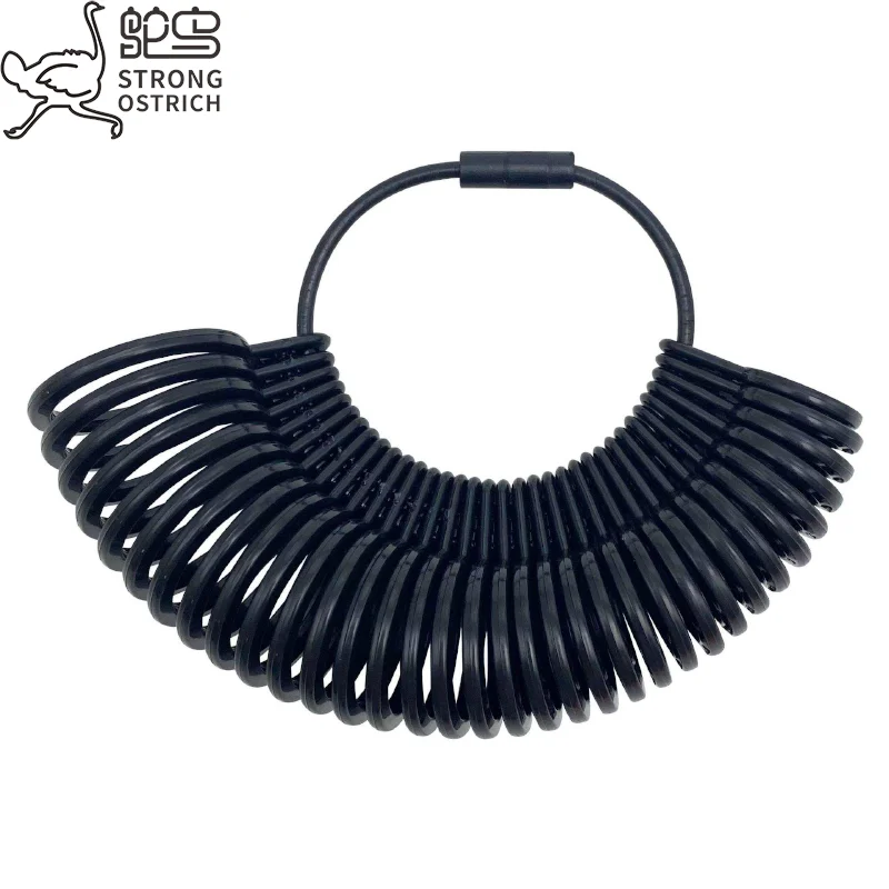 Сильный страусиный Ювелирный инструмент легкий вес измеритель пальцев ювелирные изделия пластиковые кольца