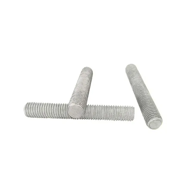 Chinese manufacturer High Quality Custom 12mm carbon steel external thread double-ended stud