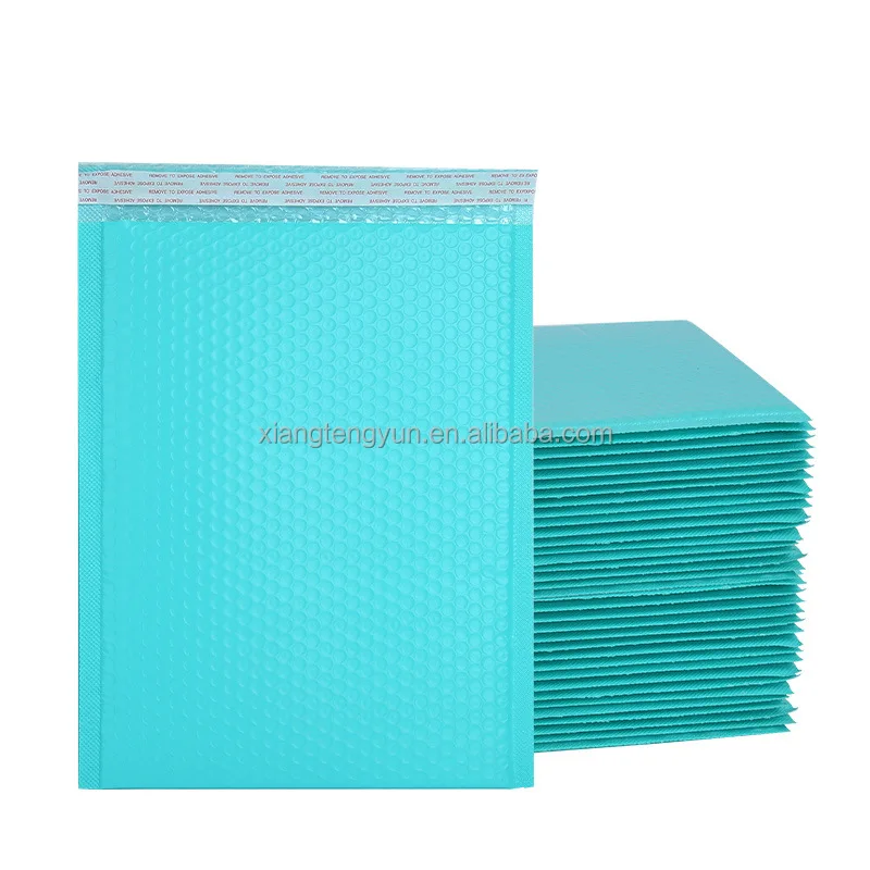 custom logo mailing shipping bag padded bubble poly wrap packaging mailing bag
