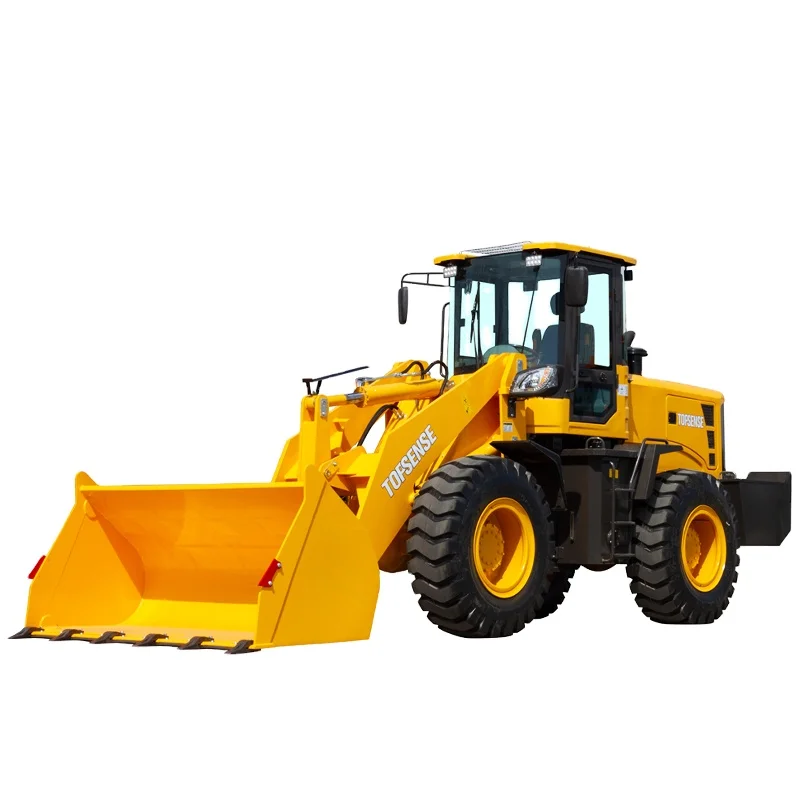2024 hot sale mini wheel loader diesel  high lift 2.5m  wheel loader bucket