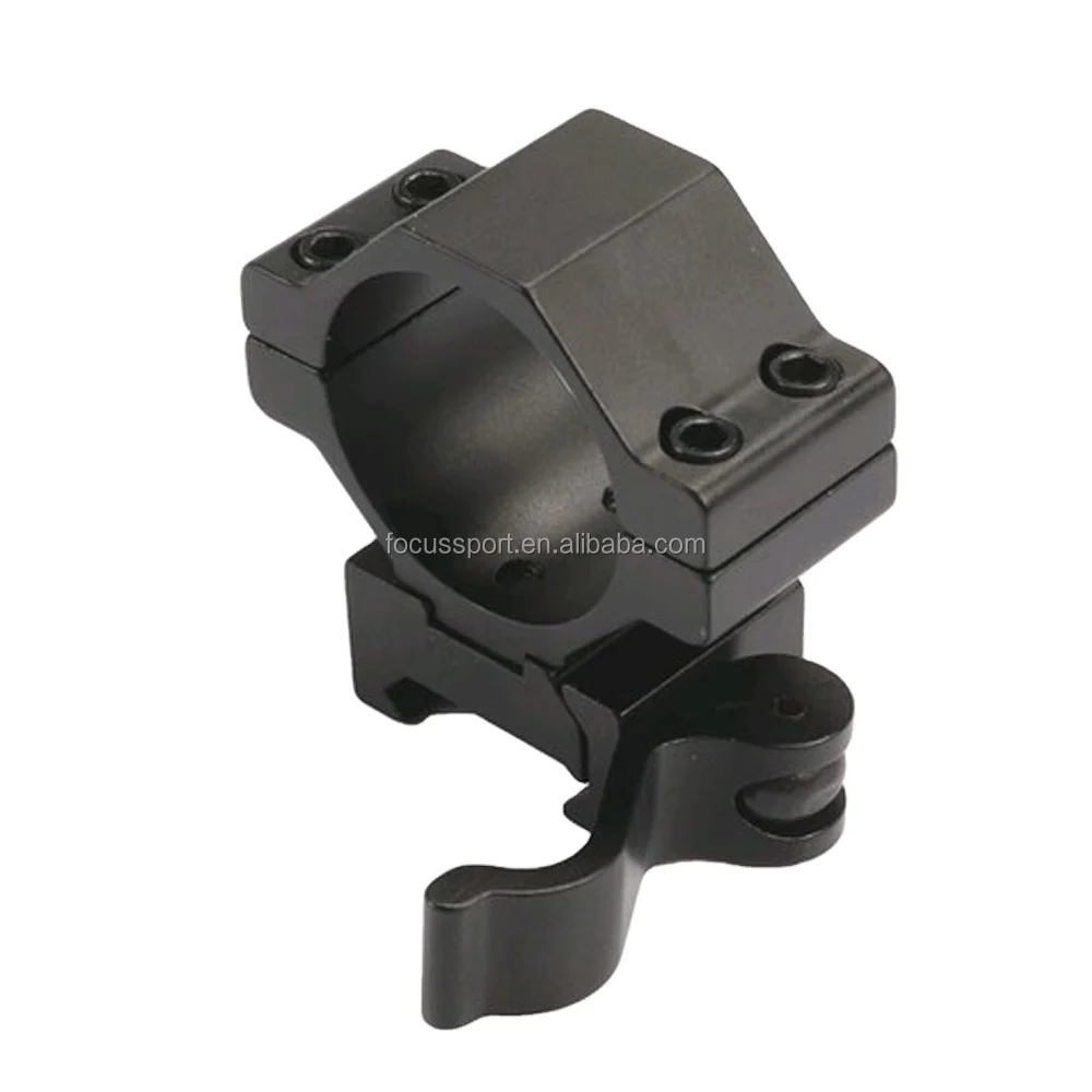 Tactical 25.4mm 30mm Low Profile QD Rings Scope Mount