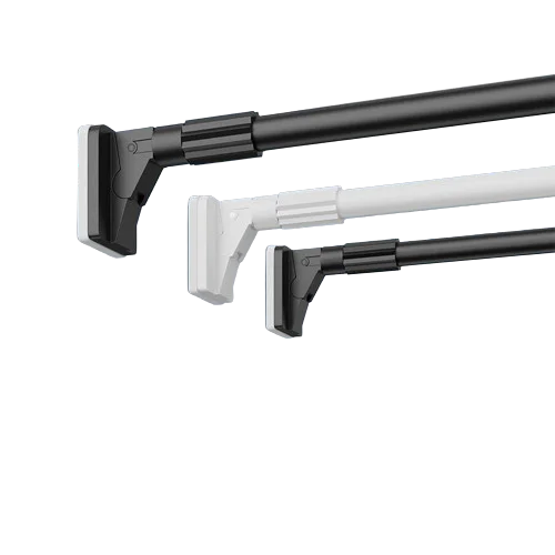 North America hot selling punch-free telescopic rod hotel curtain rod