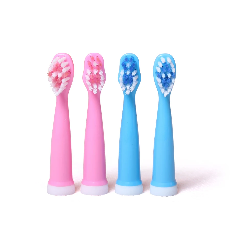 Factory Wholesale Free Print Logo Oral Kids Electronic Toothbrush Music Children Soft Tooth Brush with Replacement Head