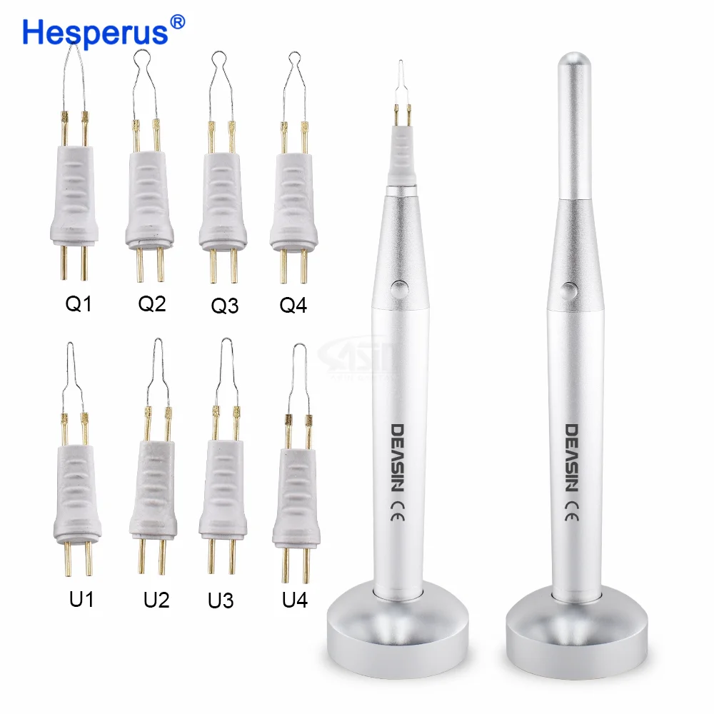 Dental Endo Gutta cutter Teeth Whitening Oral Hygiene Dental Equipment Tooth Gum Cutter Dental Gutta Percha Cutter with 8 Tips