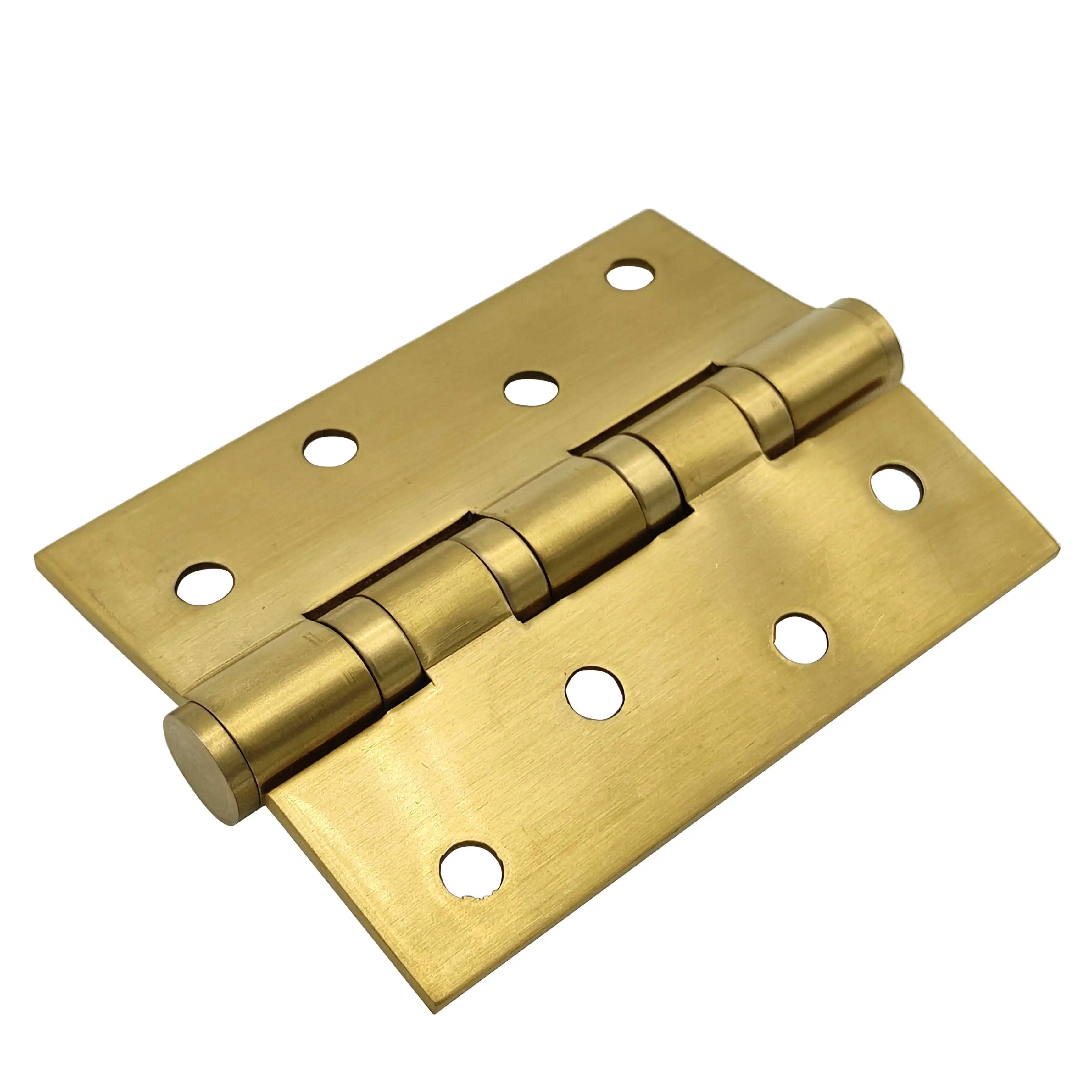 Stainless Steel Satin Brass Butt Hinge Furniture Concealed Soft Close Hinges 4x3