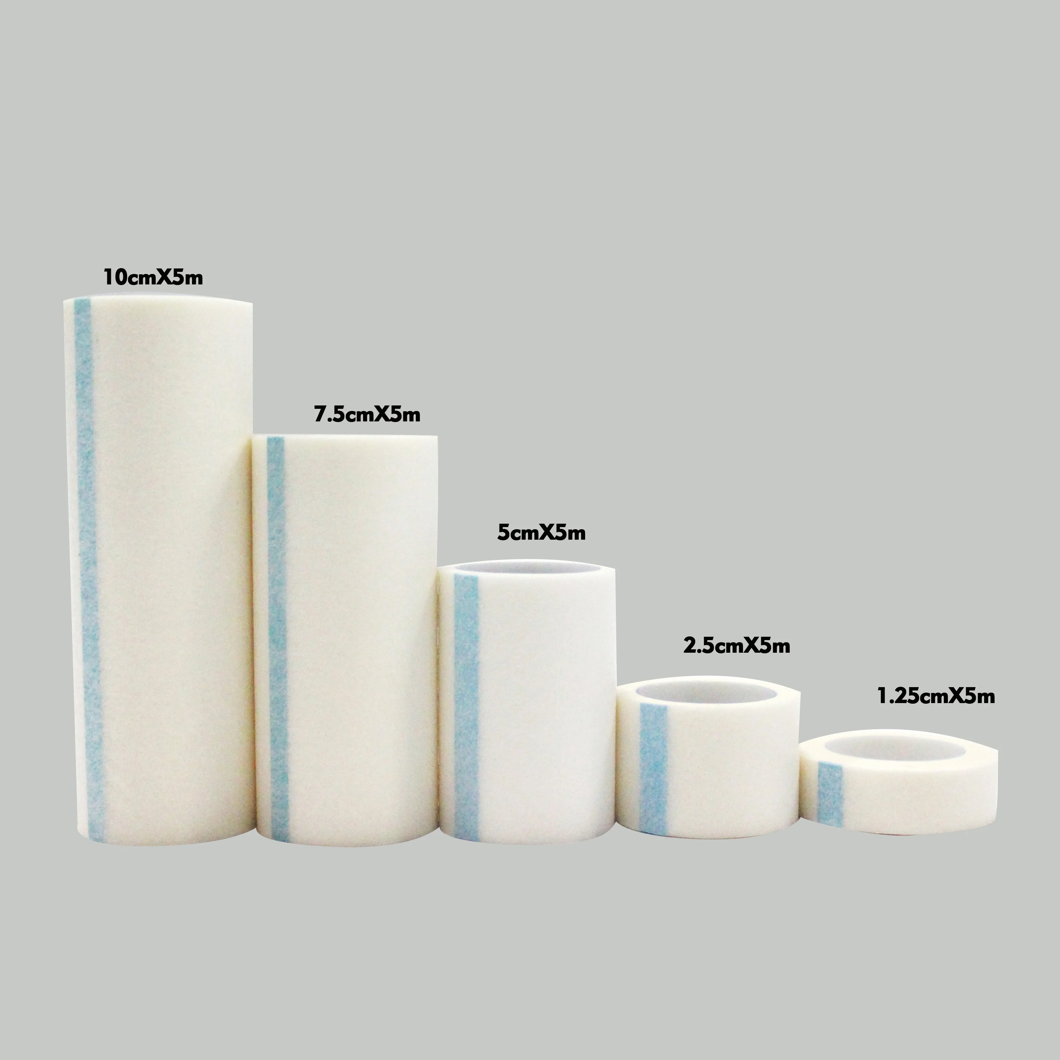 10cmX5m Easy Tear Adhesive Non-woven  Paper acrylic glue medical tape first aid tape Surgical  Micropore Tape