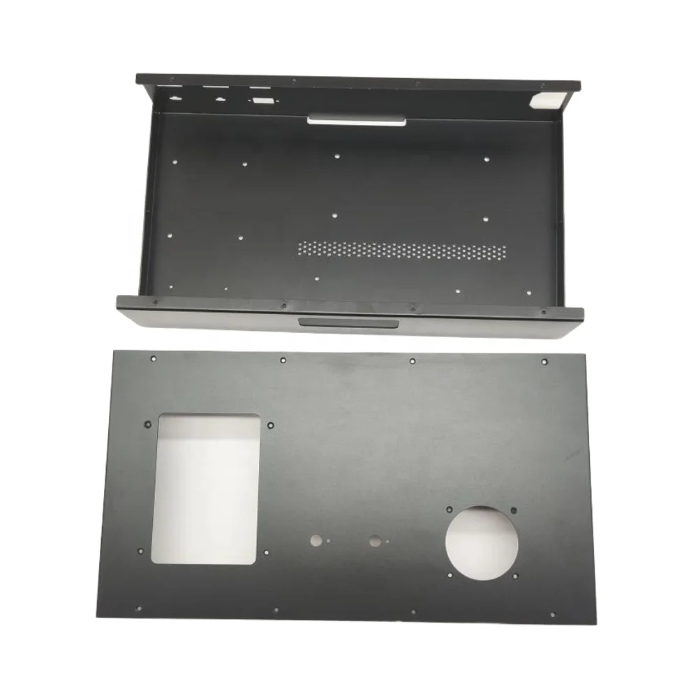 Custom Sample Metal Stamping Parts Custom L-Shape Enclosures Bending Sheet Metal Fabrication