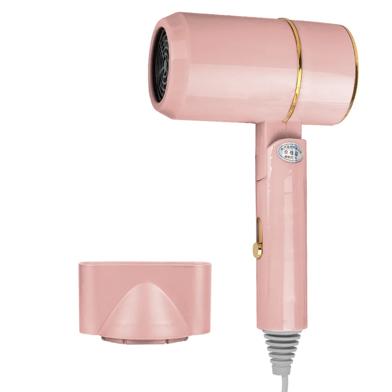 Хит продаж профессиональный фен для салона высокоскоростной мини-складной гостиниц путешествий домашнего использования прочный пластик