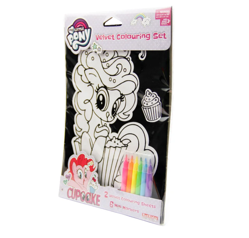 Новое поступление, бархатный Печатный флокирующий цветной альбом для рисования, набор рисунков для детей