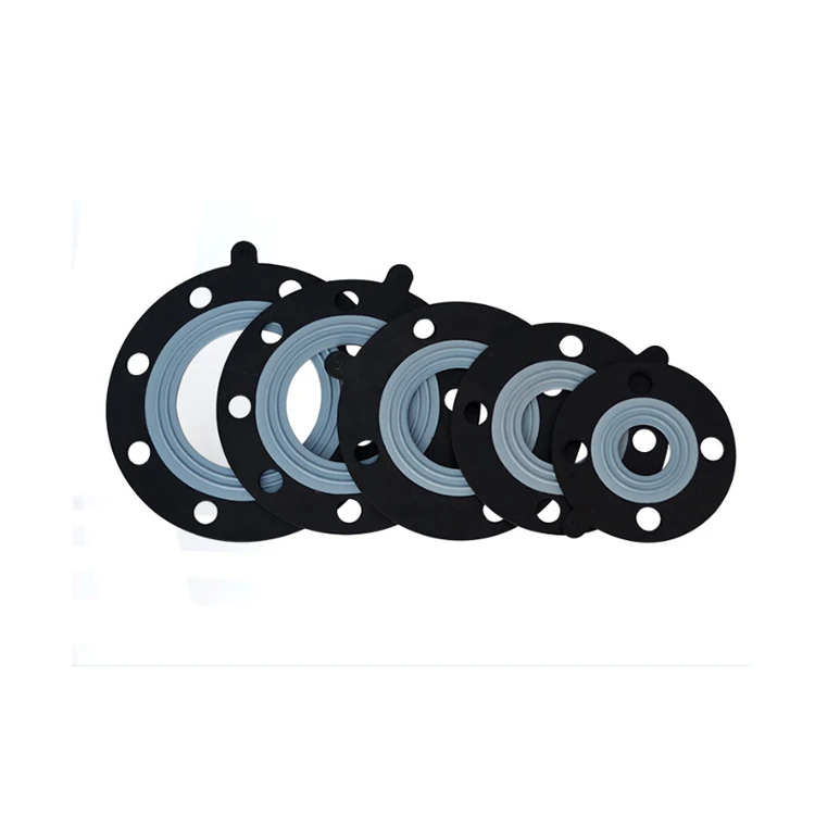 Сопротивление кислоты и щелочи EPDM покрытием PTFE композитная прокладка