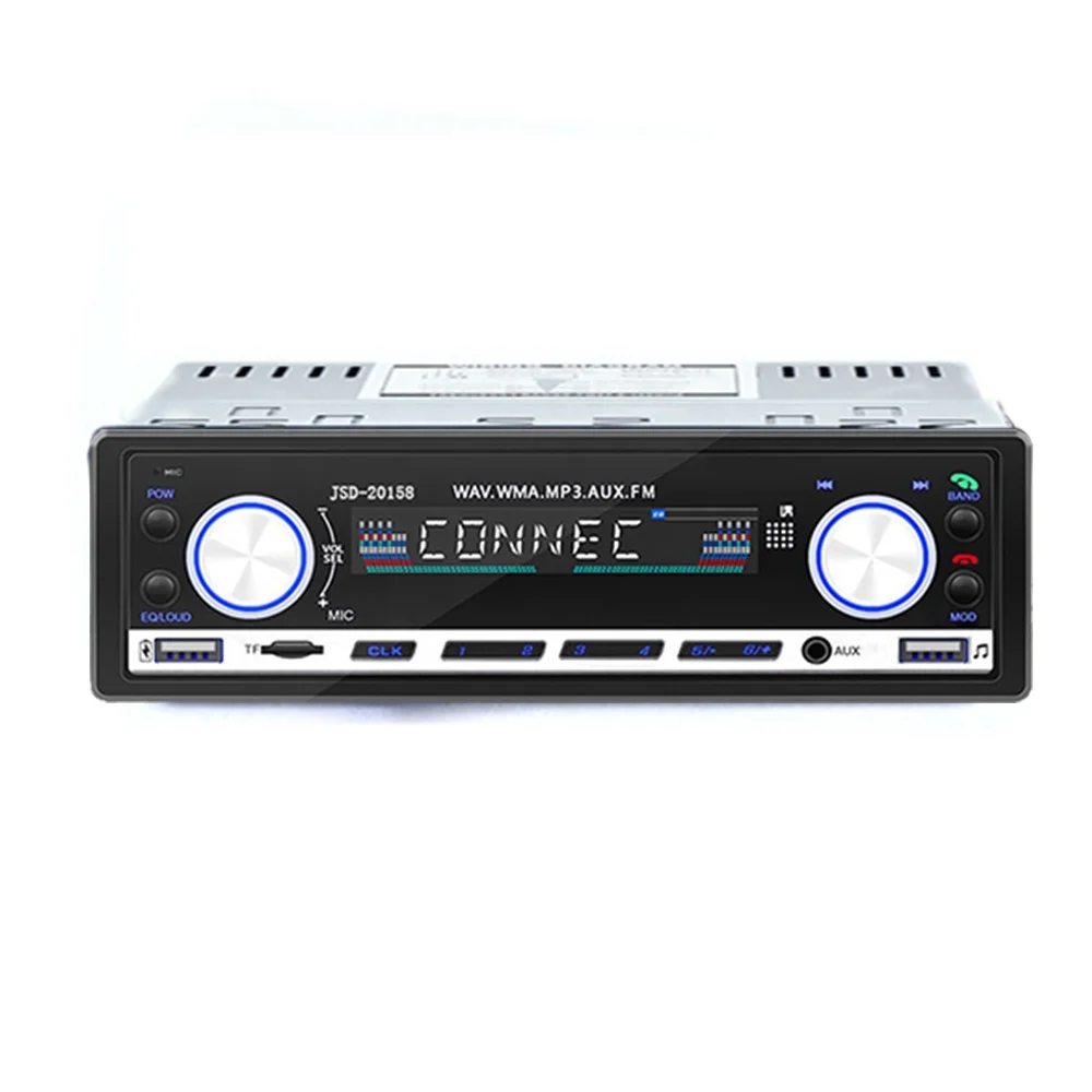 20158 Special Price Double Knob Double U Fast Charge Function Radio BT Multimedia Car MP3 Player