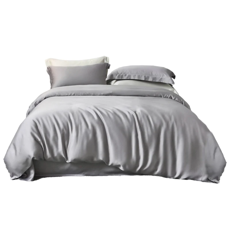 Luxury Silky Soft Breathable Tencel Sheets Hot Sleepers 100% Eucalyptus Sheets Deep Pocket Luxury Hotel Cooling Bed Sheets