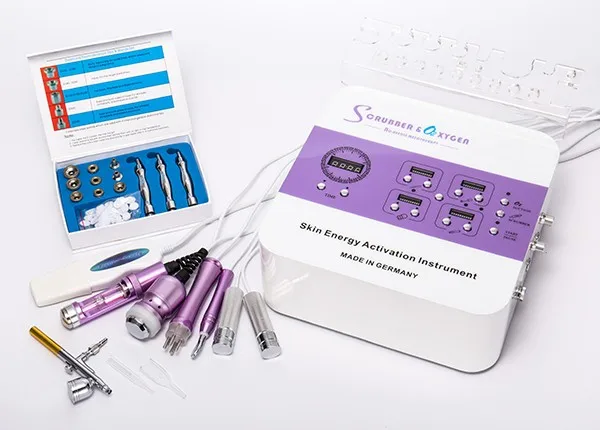 Bority Wholesale Professional skin Dr.8 in 1 multifunction Diamond Microdermabrasion face massager beauty instrument for SPA use