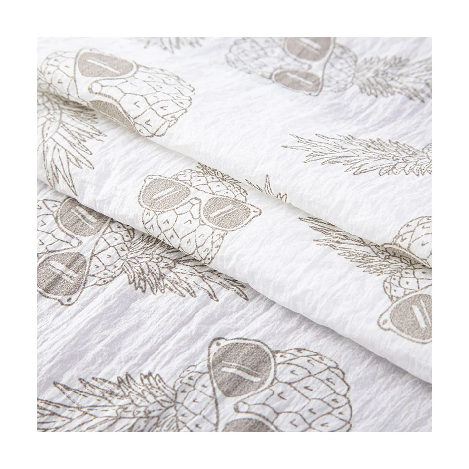 380T crinkled nylon taffeta original white sensitive temperature special summer sun-proof fabric Samples