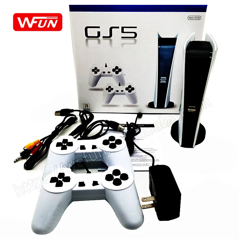 8 Bit Mini Game Station 5 TV Consola For P5 Design with 300 Classic Games USB Wired Retro Video Game Console For NES