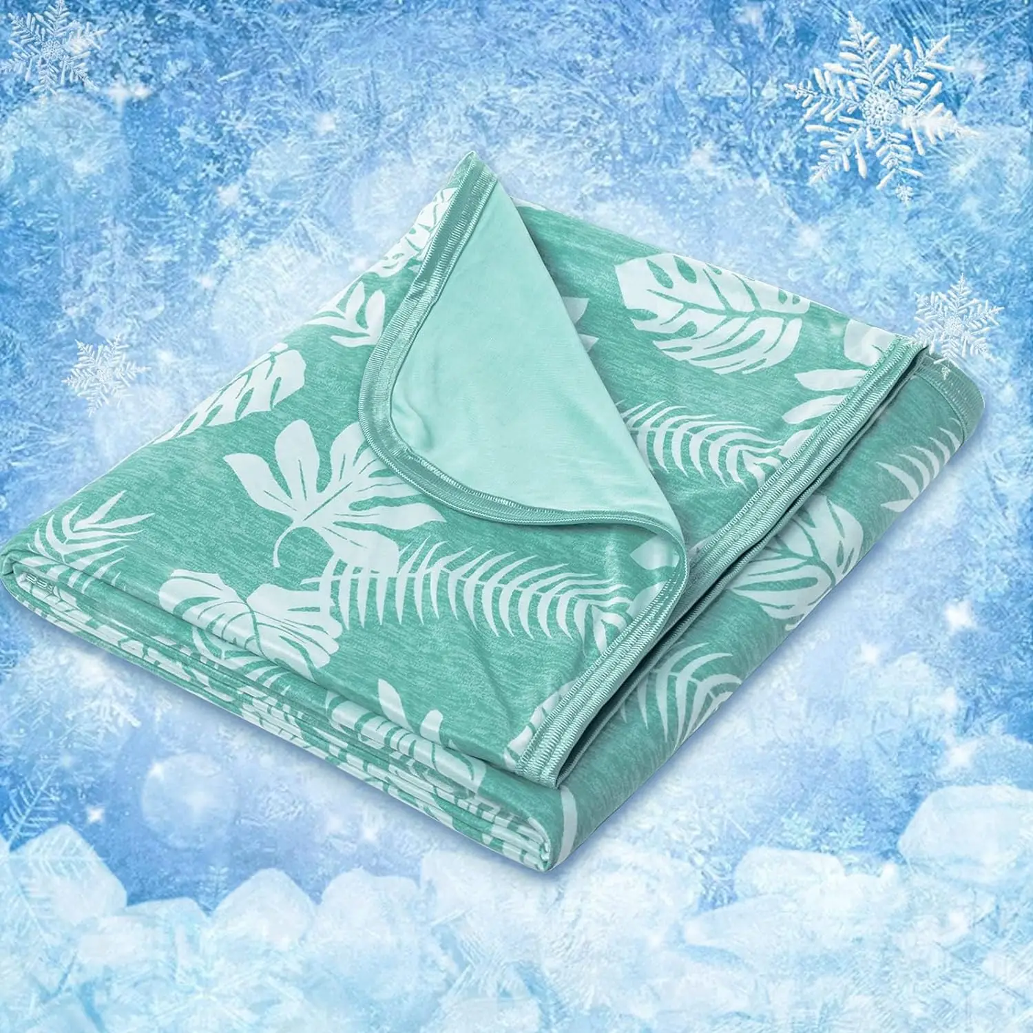 China Factory Lightweight Double Sides Cooling Thin Blankets for Night Sweats Bamboo Summer Blankets For Adult