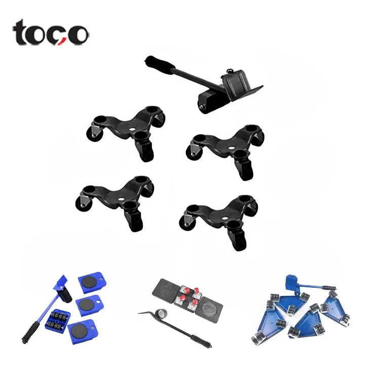 TOCO Heavy Furniture Moving Mover 5pcs/set Moving Tool Mover Transport Set Home Moving Artifact