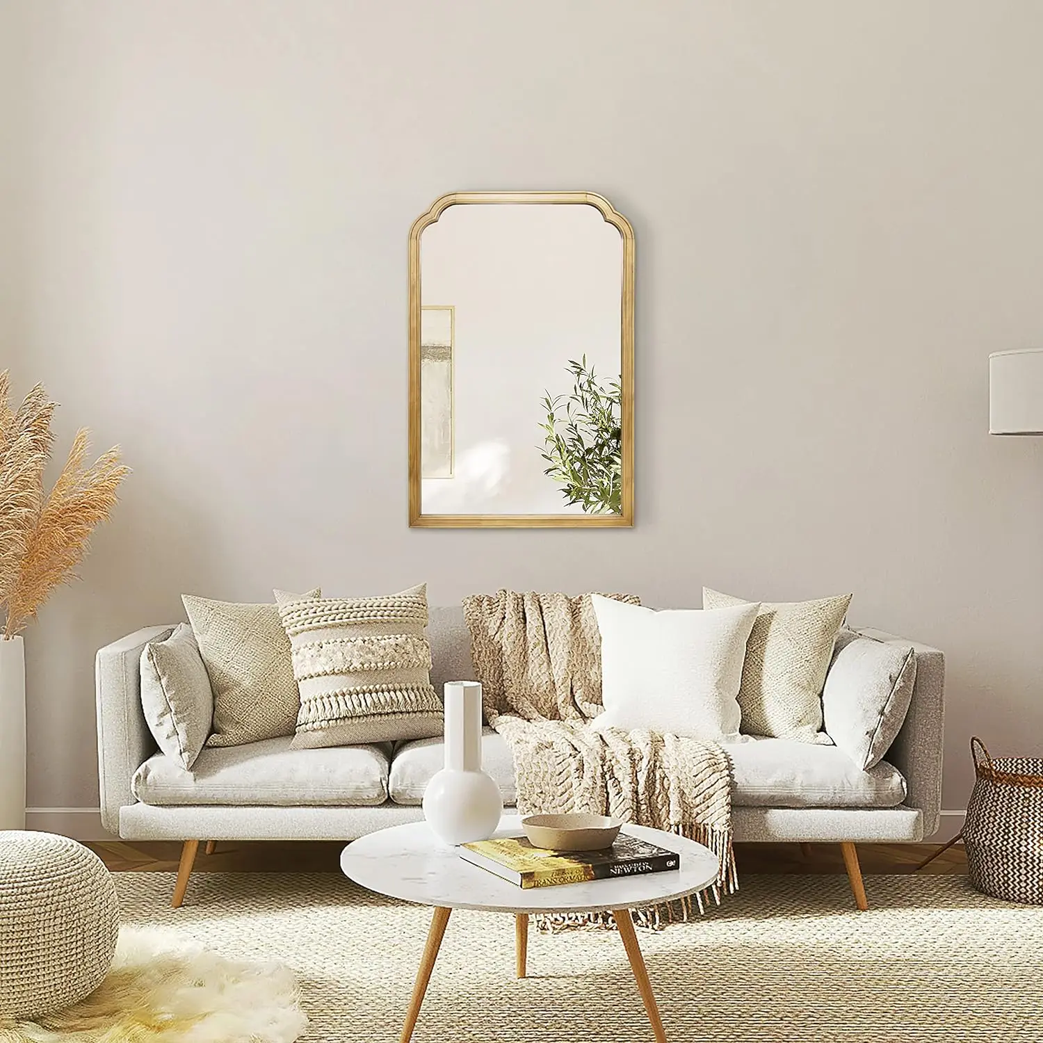 High Quality Acrylic Decor Mirror Customized Aluminium Alloy With Framed Decoration Bathroom 3mm Stylish Wall Mirror