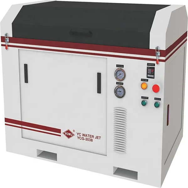 5axis water jet machine for synthetic stone turquoise and quartz slabs and large tiles cnc granite machine