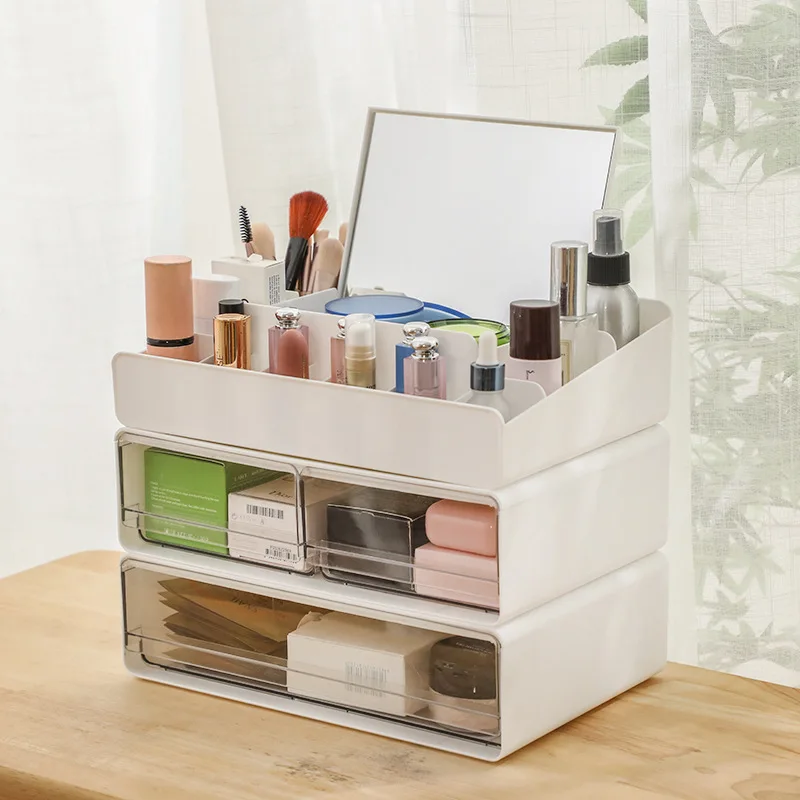 Insha on PP white sundries Storage box for Kitchen