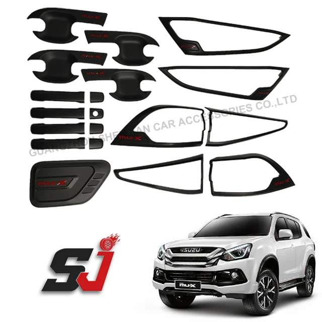 High Quality Auto Part Head Tail Light Cover Gas Tank Cover  Combo Set for Ertiga MUX Hilux Revo