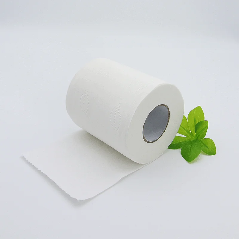 ECO Friendly Toilet Paper Soft White Toilet Paper 4 Ply Comfort Care Bath Tissue Paper Towels Rolls