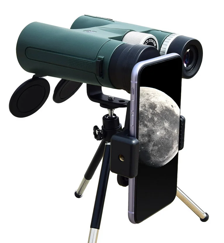 New design binocular 12X42 HD binocular  Adult take photo  and take video binocular