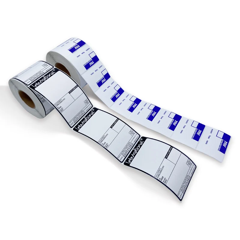60x40mm Scale Label Digital Weight Scale Barcode Label For supermarket