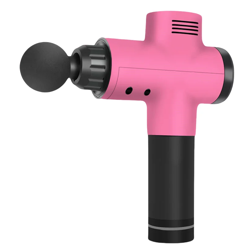 Pressure Sensor Body Aux Motion Gun Massager Private Label Cordless Deep Tissue Vibration Muscle Massage Gun For Back