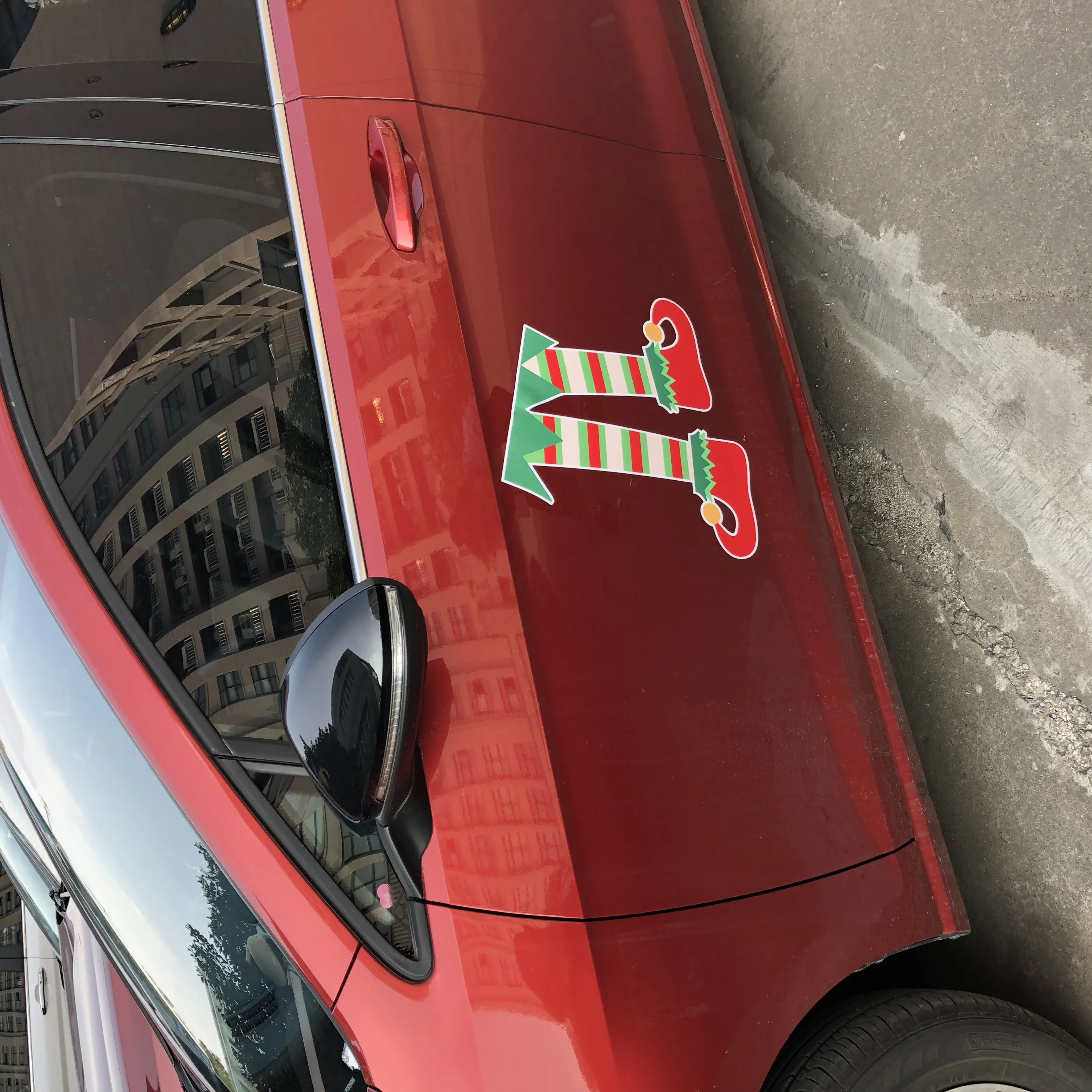 Decorative Outdoor Waterproof Anti-Uv Custom Car Door Bumper Magnets Logo Sticker Signs