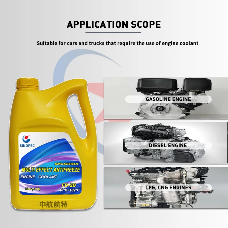 OEM Brand General Purpose Car Anti-Rust Engine Coolant -40