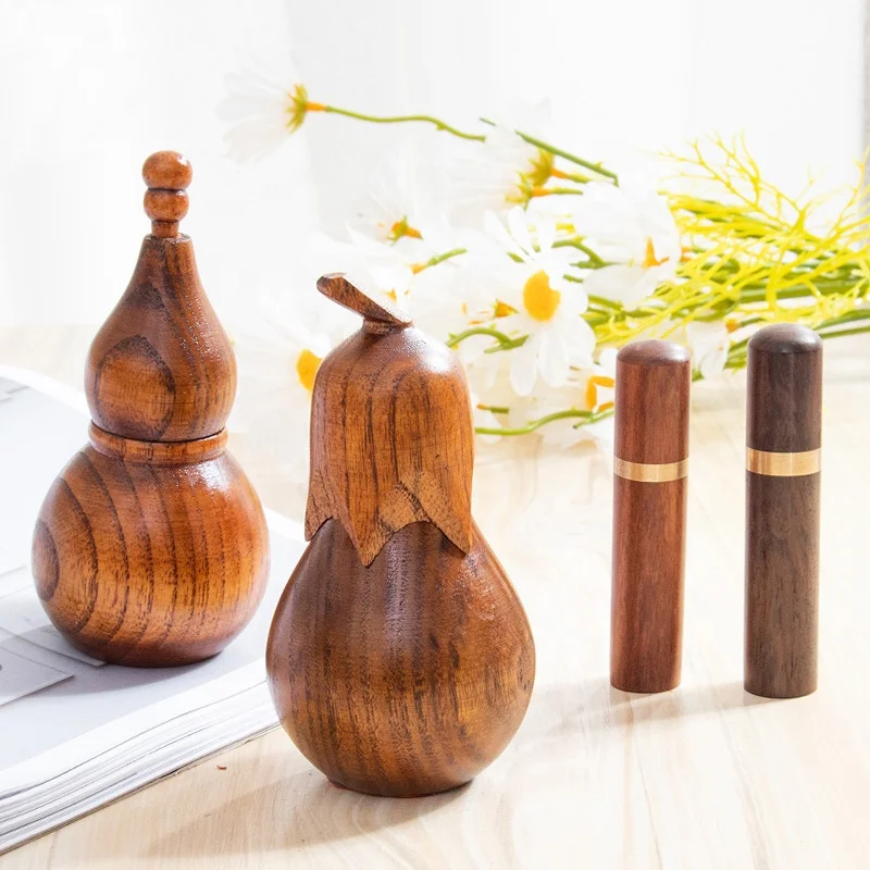 Portable toothpick jar creative bamboo toothpick holder simple home restaurant toothpick box