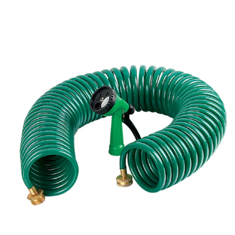 15M Garden Spring Spiral Recoil EVA hose for irrigation