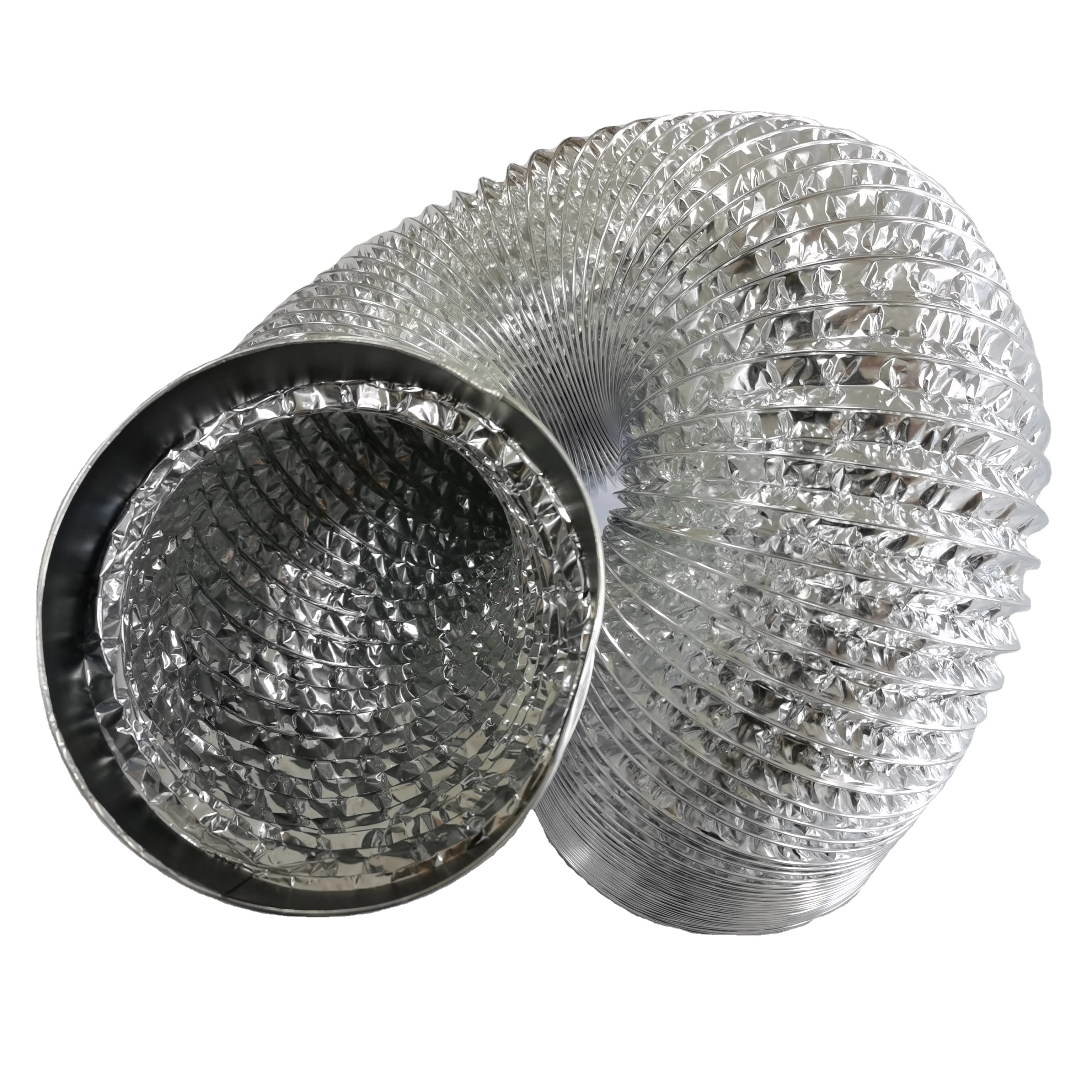 Hvac ducts Ventilation hoses of different sizes for toilet valve tubes in the kitchen