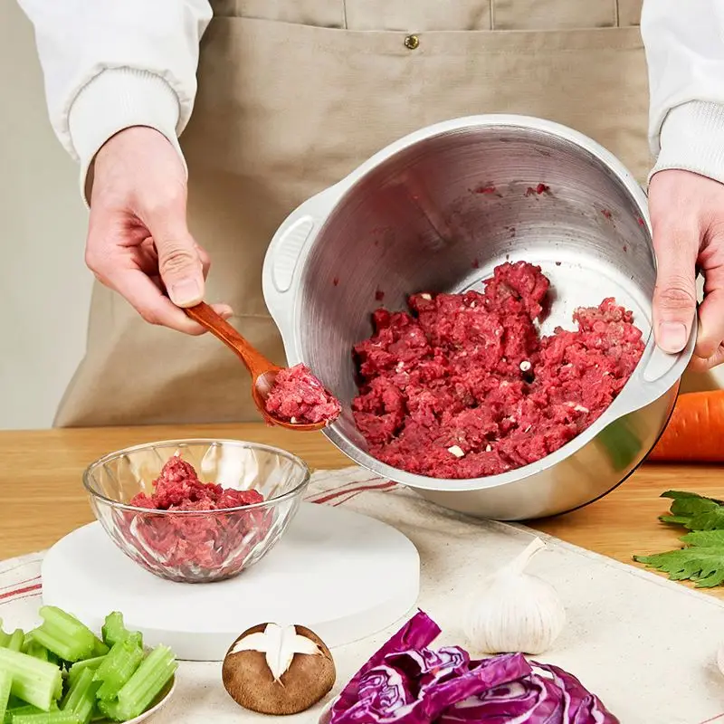 Мясорубка измельчитель ручной 3 л итальянский кухонный комбайн