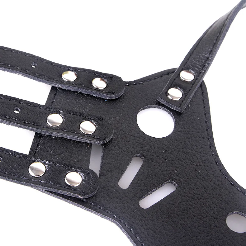 Customized Genuine Leather Belgian Malinois Protect Dog Muzzles Extra Anti-biting Dog Muzzles Bozal Para Perro