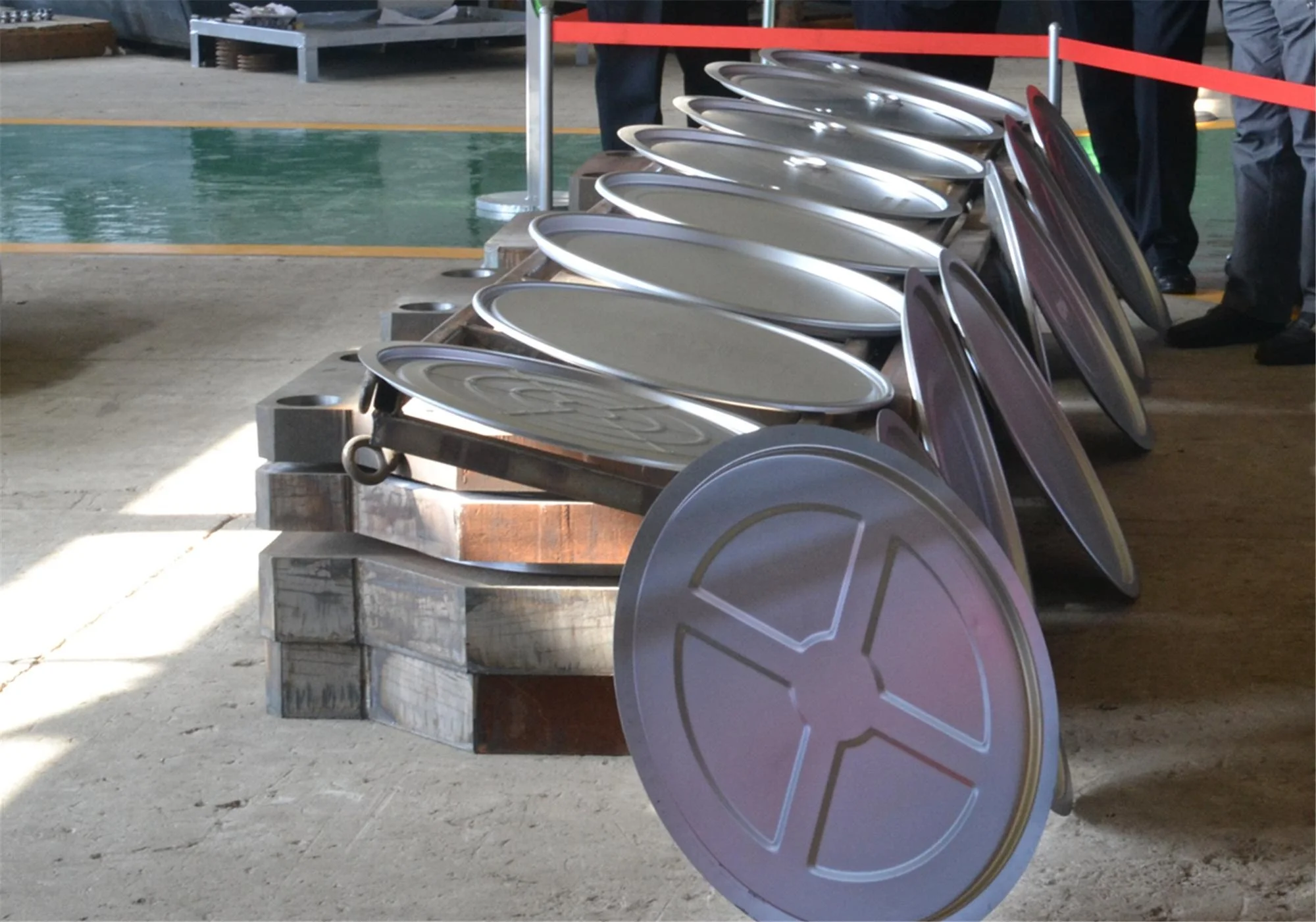 Steel drum production line or steel drum making machine or 55 gallon steel barrel production line or drum making machine