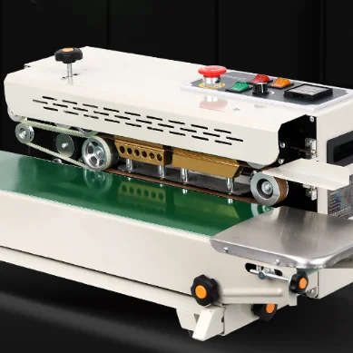 Automatic Continuous Band Sealer And Plastic Bag Sealing Machine Automatic Plastic Bags Continuous Sealing Machine Band Sealer