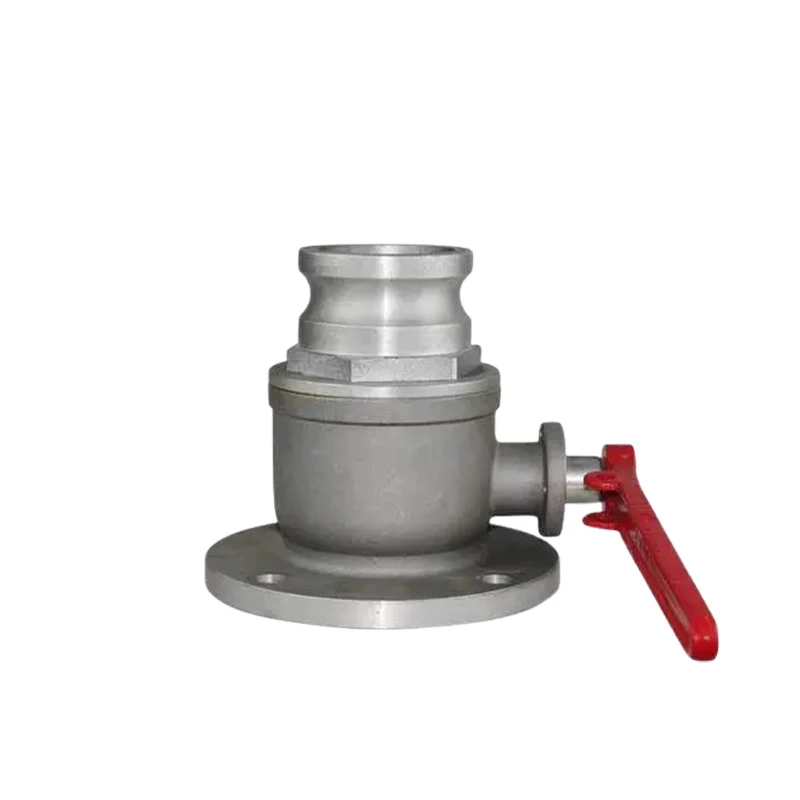 Aluminum Alloy Round Flange/LAN Manual Ball Valve