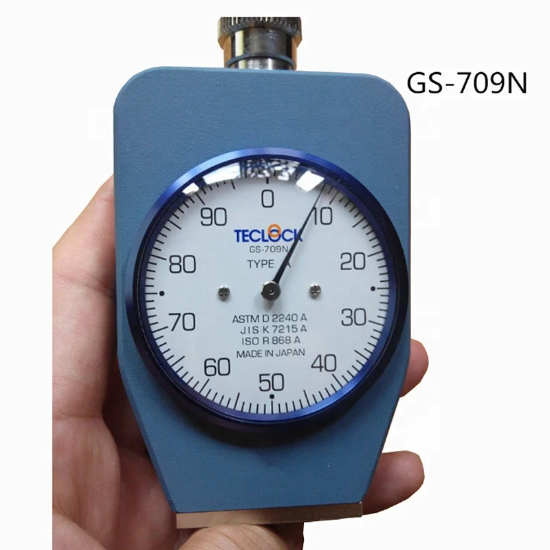 Teclock GS-709N резиновый Измеритель Твердости, удобный дурометры, резиновые твердомер прибор для измерения