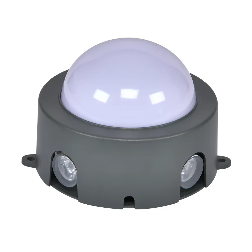 Manufacturer direct sales outdoor waterproof LED hotel point light source DMX512 external control rainbow cross starlight lamp