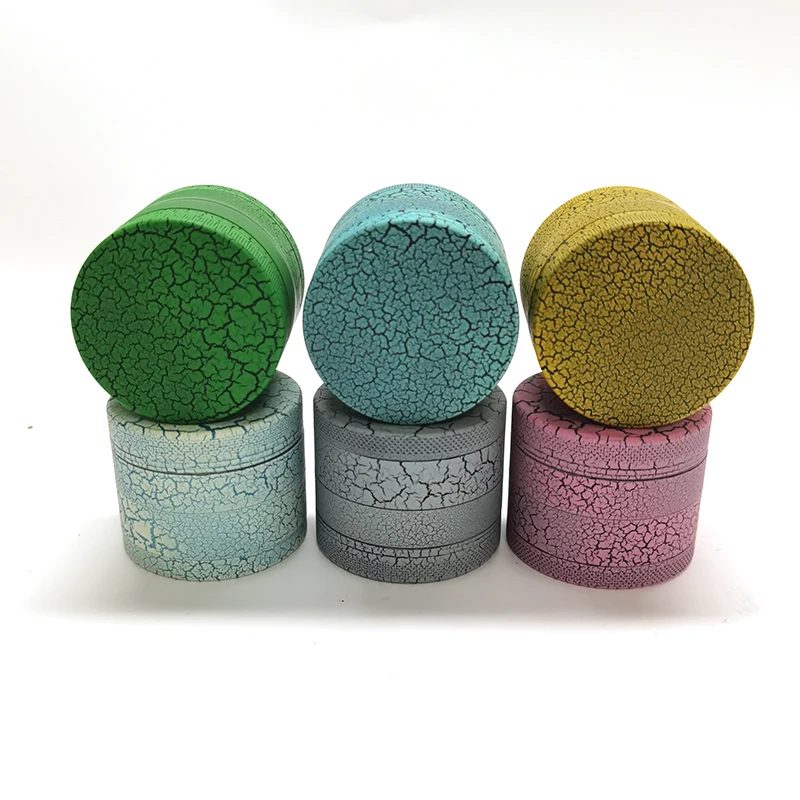 New 50mm Multicolor Smoke Metal Tobacco Grinder Smoking Pipe Herb Smoking Accessories Hemp Grinders