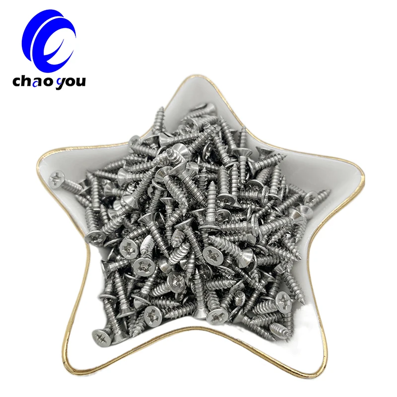 High Quality White Socket Cover Screws Wall Screws in High Demand Highest Sales Horn Head Black Drywall Screws