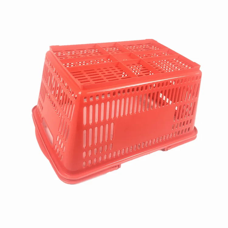 Shop good quality handle  plastic supermarket shopping basket for store