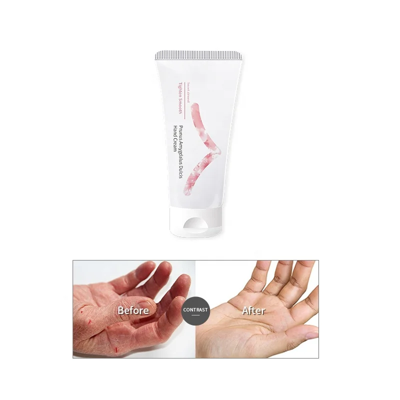 Low MOQ Firming Sweet Almond Handcream Antifreeze Exfoliating Skin Rejuvenation Cheap Hand Cream