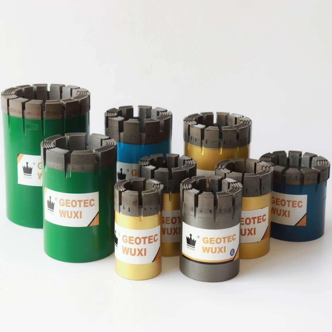 Geotec Wuxi коронное T6S-76 T6S-86 T6S-101 T6S-116 T6S-131 T6S-146 пропитанное алмазное сверло для геологического бурения