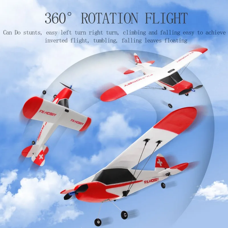 Fx Hobby Fx9603 6 Axis Gyro Epp Rtf Brushless Aerobatic Long Distance Radio Control Trainer Rc Aircraft Model For Adults Boys