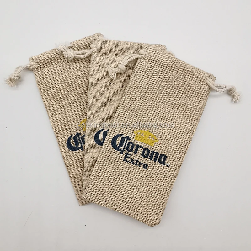 High Quality Jute Organizer Bag Floral Burlap